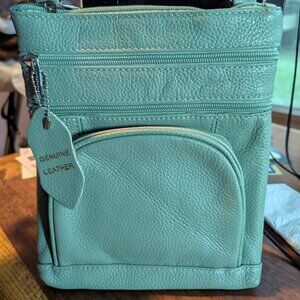 Made In China Green Leather Bag